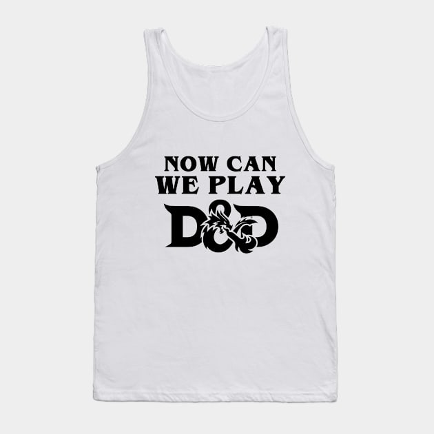 Stranger Things Will D&D Tank Top by FlowrenceNick00